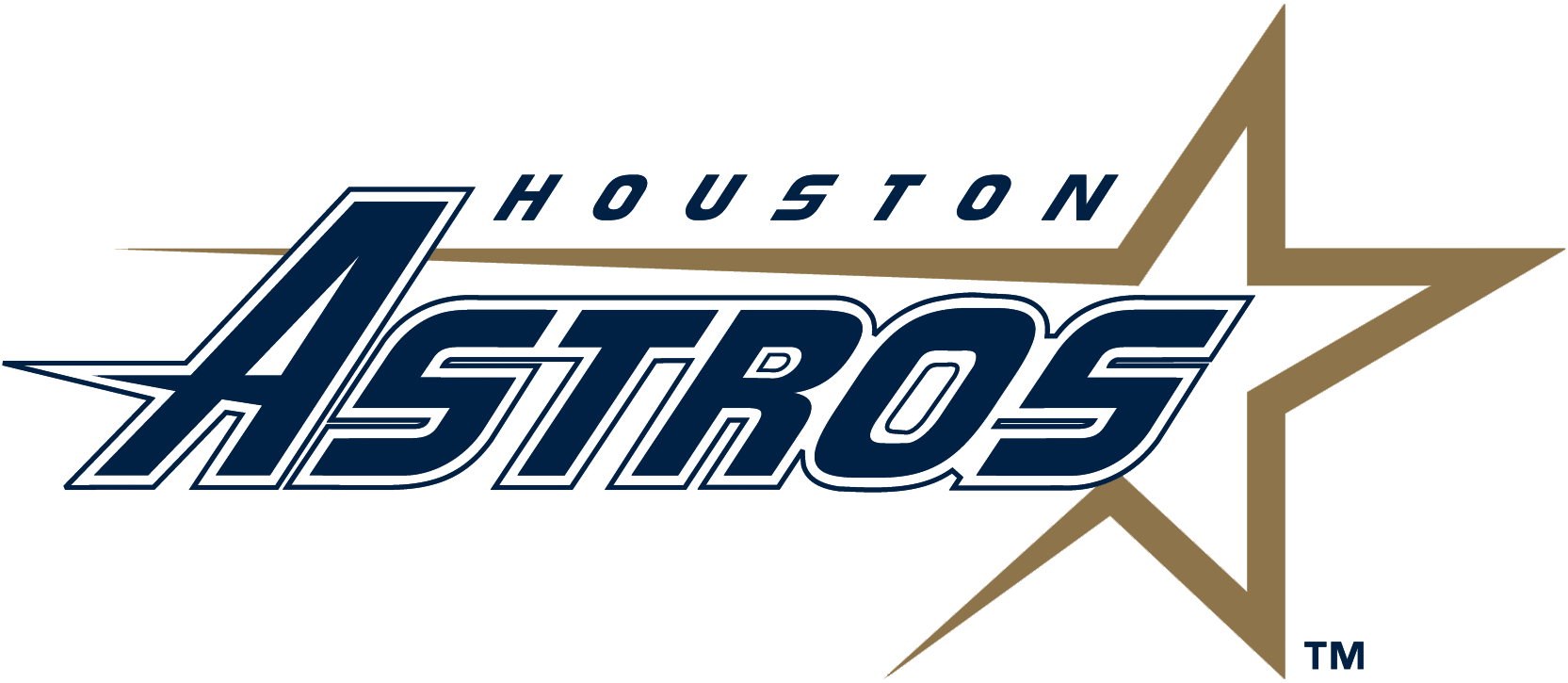 Houston Astros 1995-1999 Primary Logo (2) iron on paper